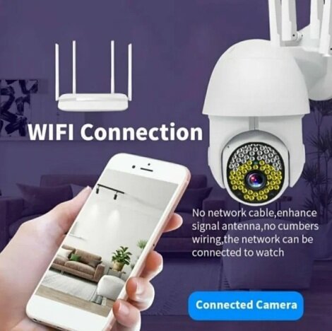 Camera Supraveghere IP66 Wifi Smart, inteligent night vision Jortan