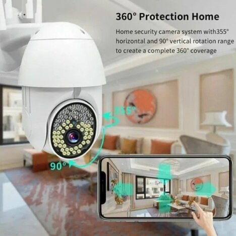 Camera Supraveghere IP66 Wifi Smart, inteligent night vision Jortan